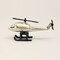 Aluminum Airplane Decorative Sculpture-Home Decor Statue-Accent Figurine Helicopter